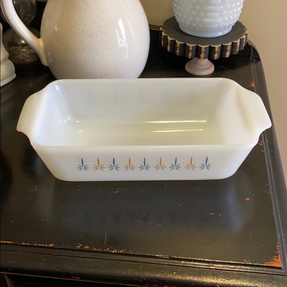 Fire King Kitchen Vintage Fire King Loaf Pan Poshmark